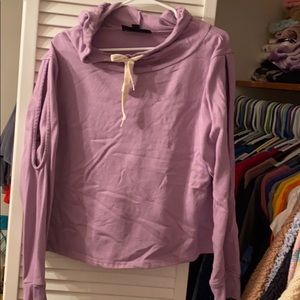 Purple sweatshirt